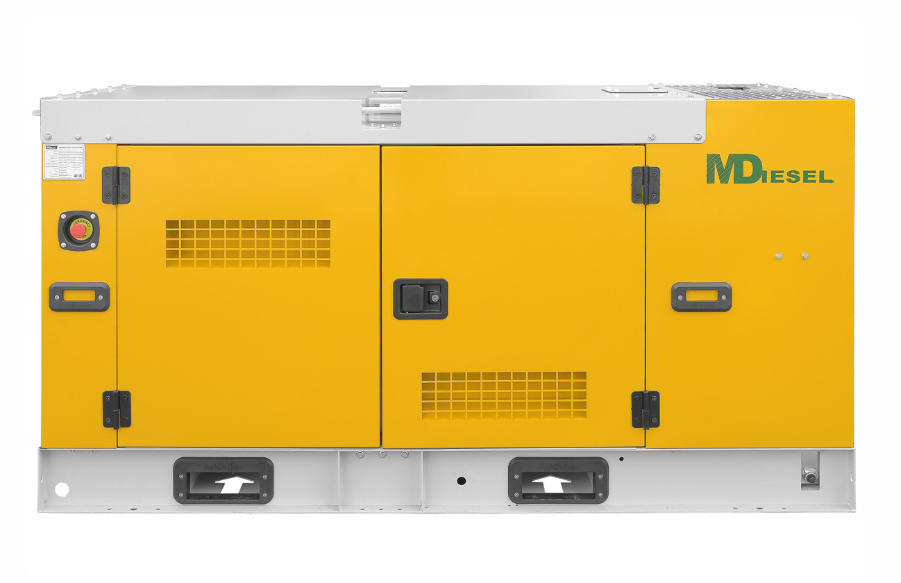 Дизельный генератор MitsuDiesel МД АД-40С-Т400-1РКМ29 (MDA-N 56 4LT) в шумозащитном кожухе