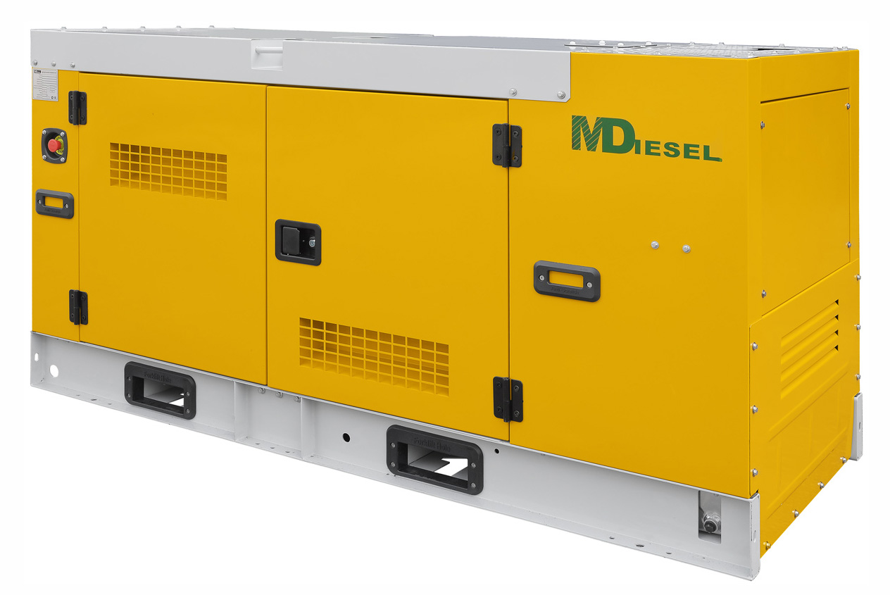 Дизельный генератор MitsuDiesel МД АД-40С-Т400-1РКМ29 (MDA-N 56 4LT) в шумозащитном кожухе