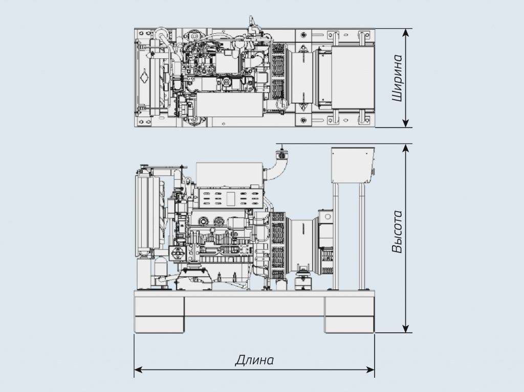 Дизельный генератор Yanmar YH 550 DTLA-5R